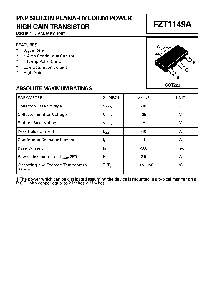FZT1149A_545167.PDF Datasheet
