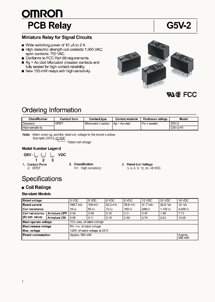 G5V-2-H1_554257.PDF Datasheet