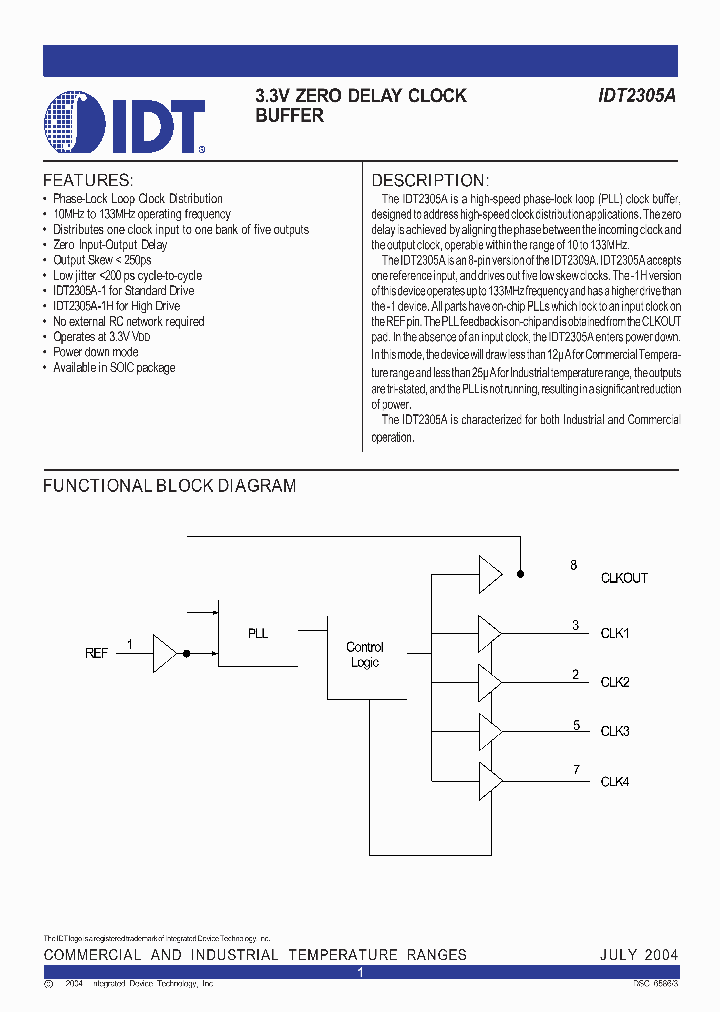 IDT2305A_526856.PDF Datasheet