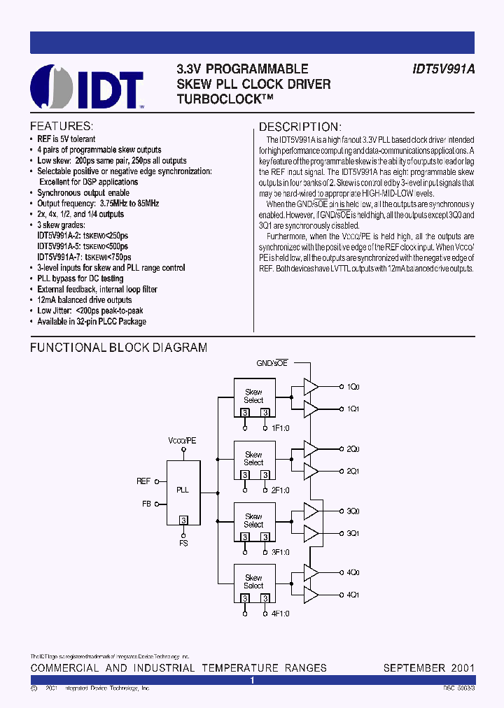 IDT5V991A-2JG_527736.PDF Datasheet