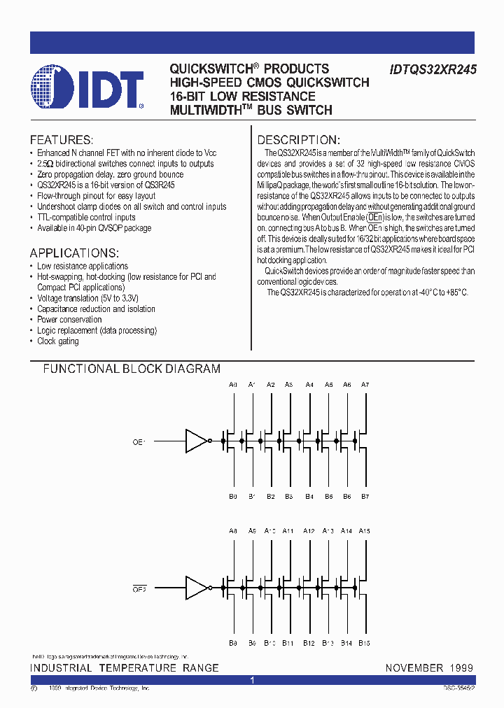 IDTQS32XR245Q2G_487662.PDF Datasheet