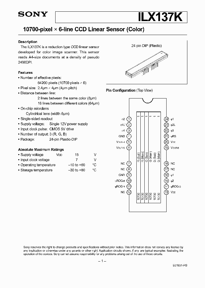 ILX137K_538893.PDF Datasheet
