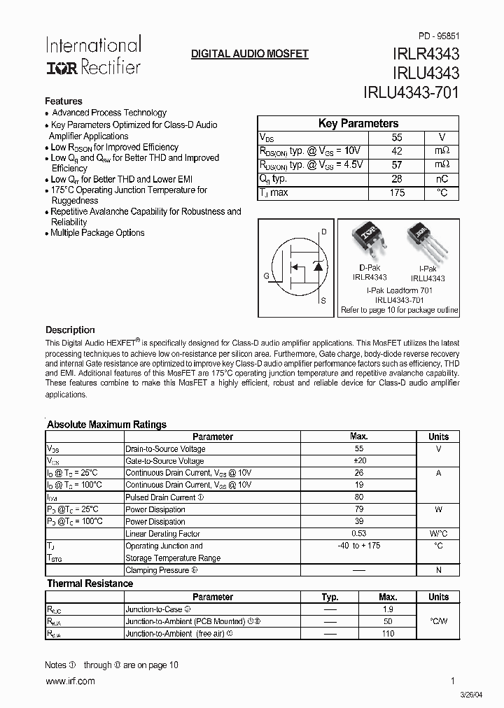 IRLR4343_529925.PDF Datasheet