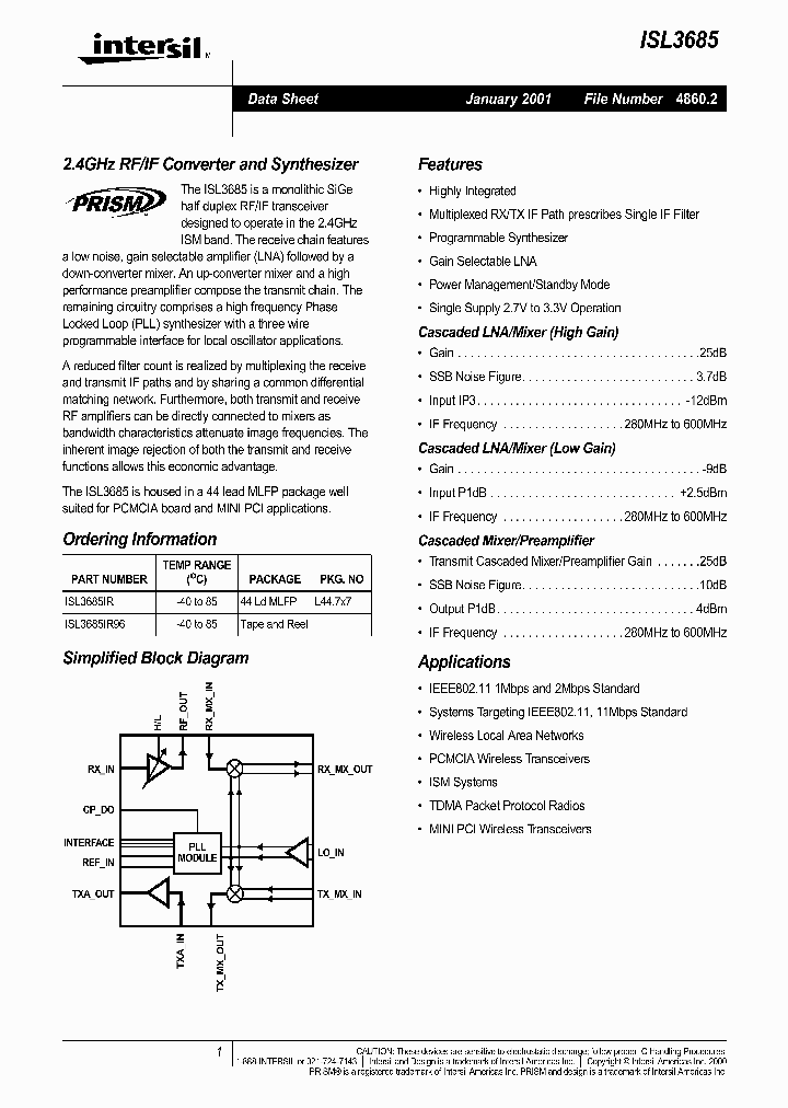 ISL3685_547254.PDF Datasheet