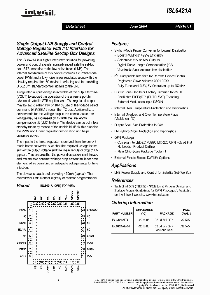 ISL6421A_508378.PDF Datasheet