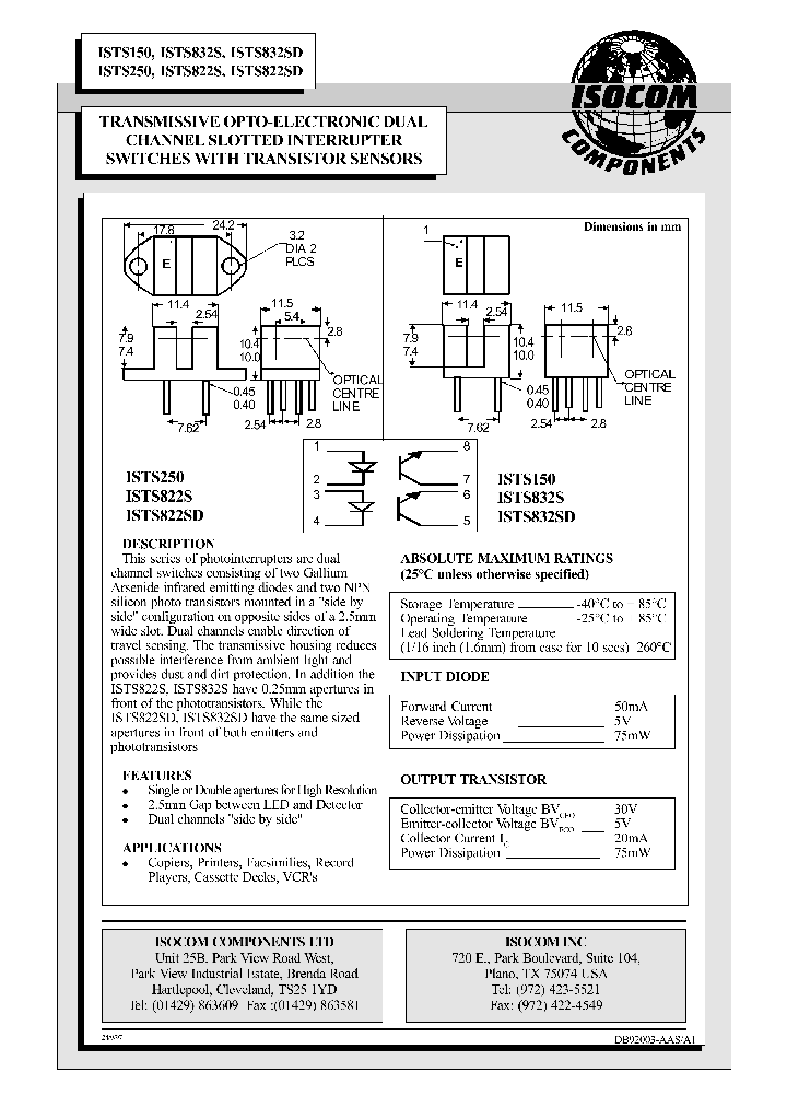ISTS250_487810.PDF Datasheet