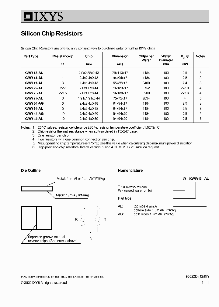 IXWW11-AL_549724.PDF Datasheet