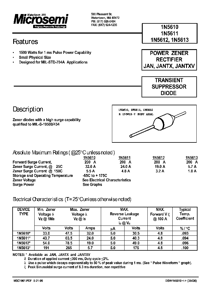 JAN1N5612_517189.PDF Datasheet