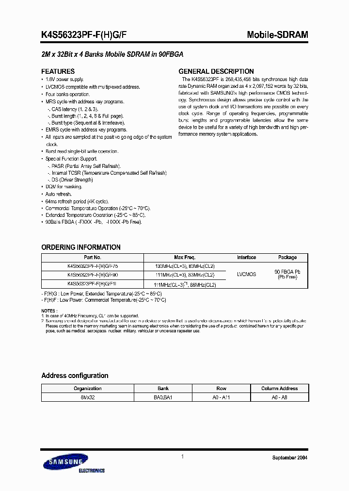 K4S56323PF-FG_489266.PDF Datasheet