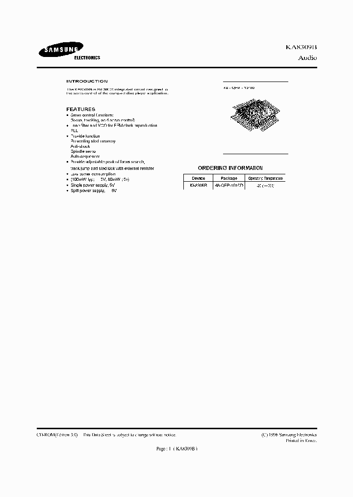 KA8309_493697.PDF Datasheet