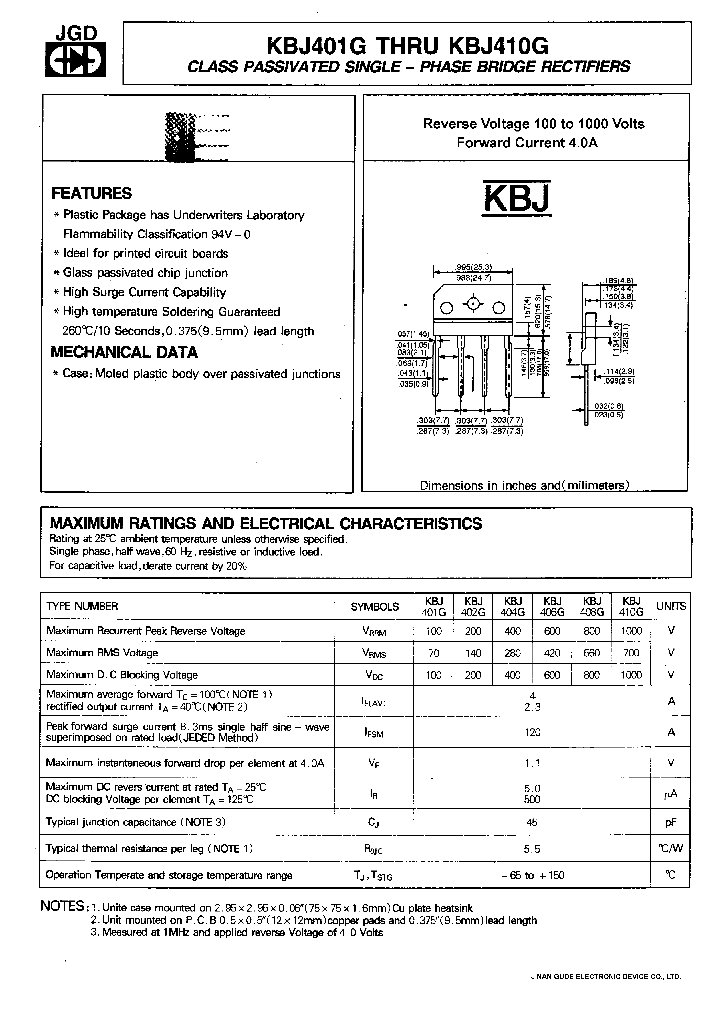 KBJ406G_557752.PDF Datasheet
