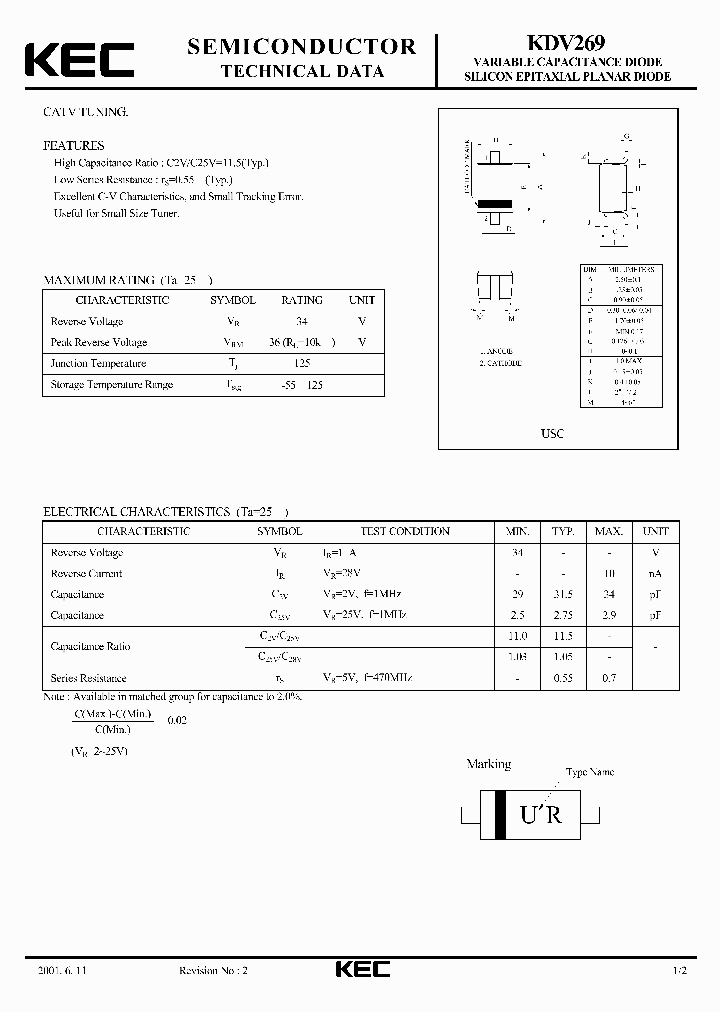 KDV269_558006.PDF Datasheet