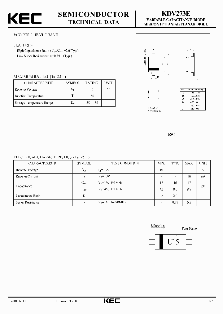 KDV273E_558009.PDF Datasheet