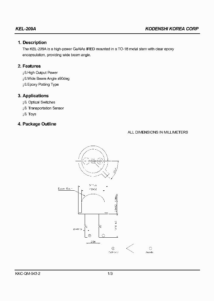KEL-209A_510610.PDF Datasheet
