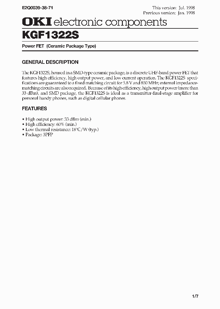 KGF1322S_487141.PDF Datasheet