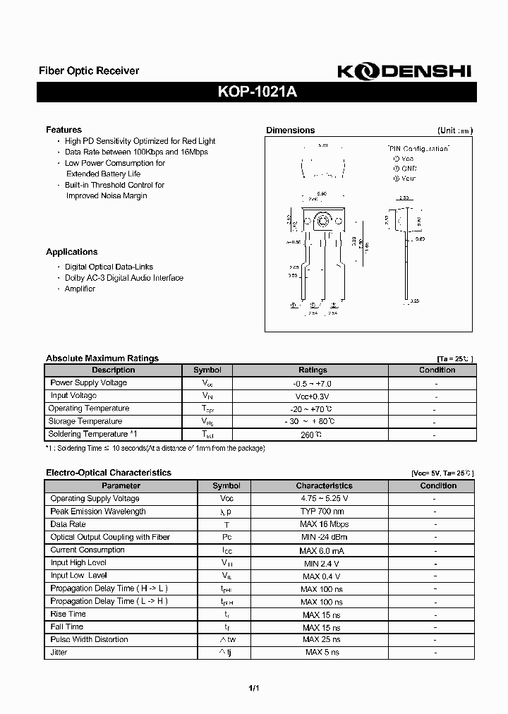 KOP-1021A_518927.PDF Datasheet