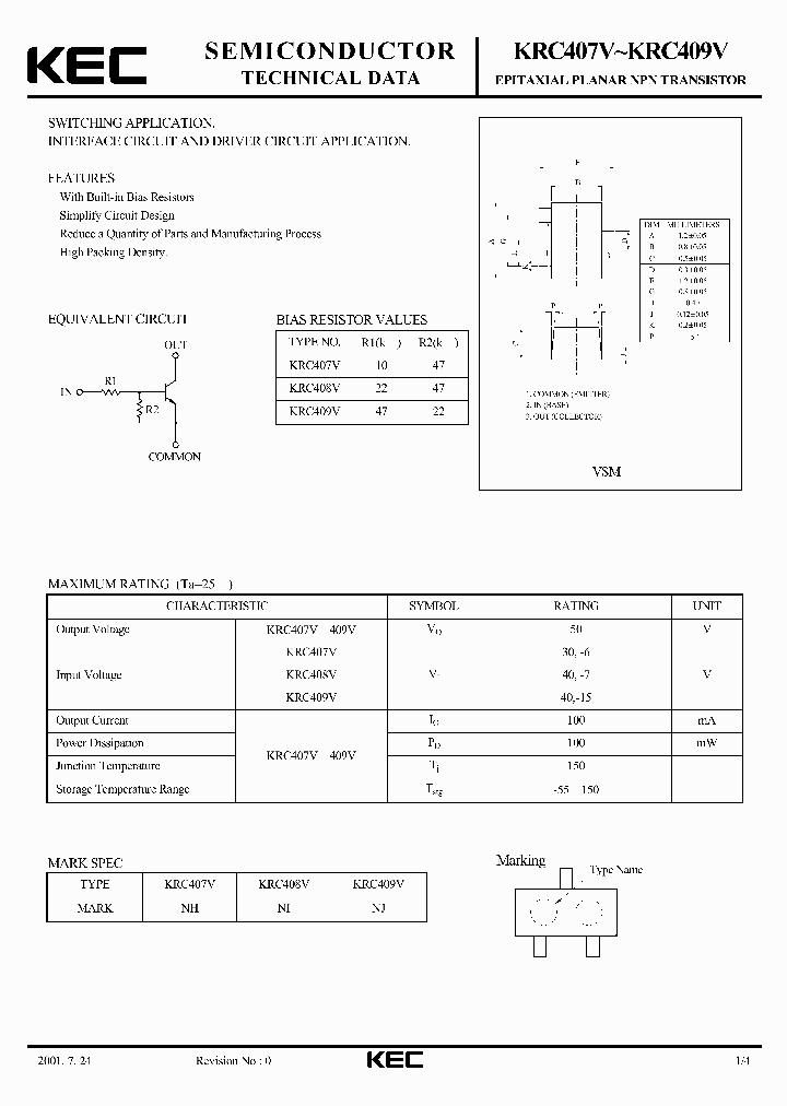 KRC407V_520814.PDF Datasheet