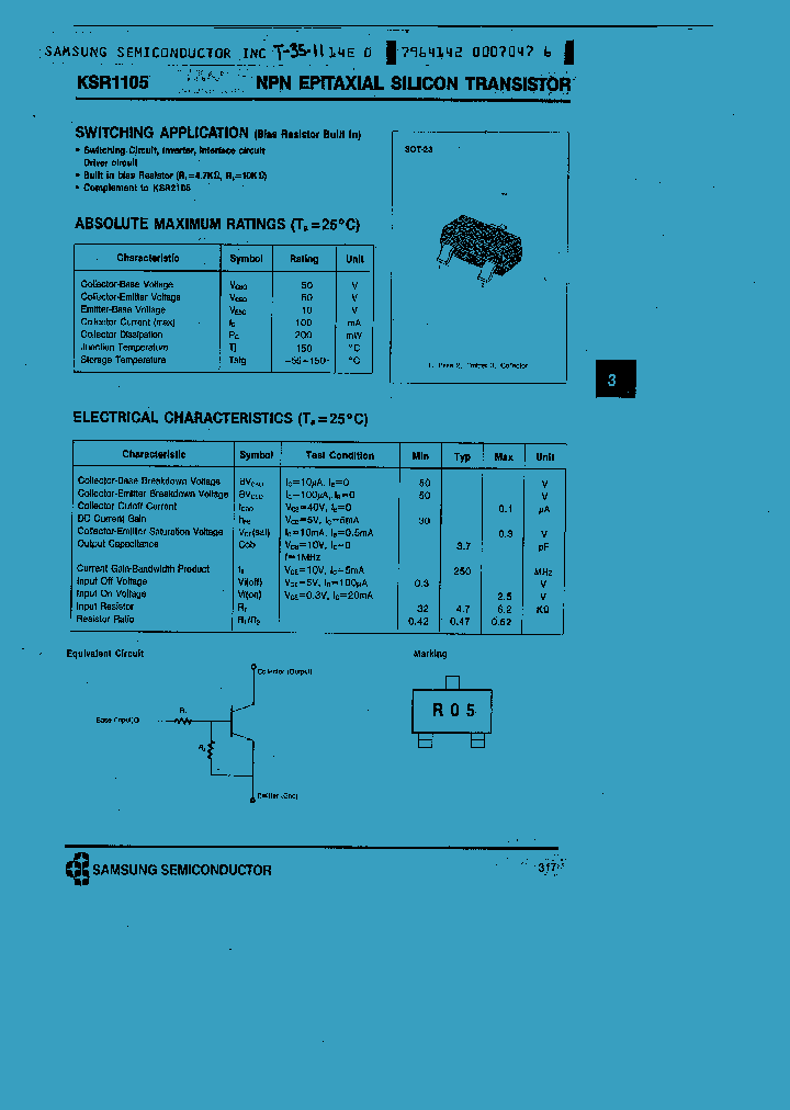 KSR1105_512242.PDF Datasheet