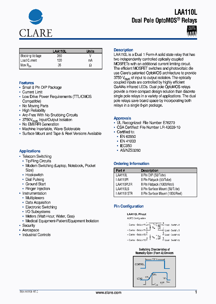 LAA110L_493653.PDF Datasheet