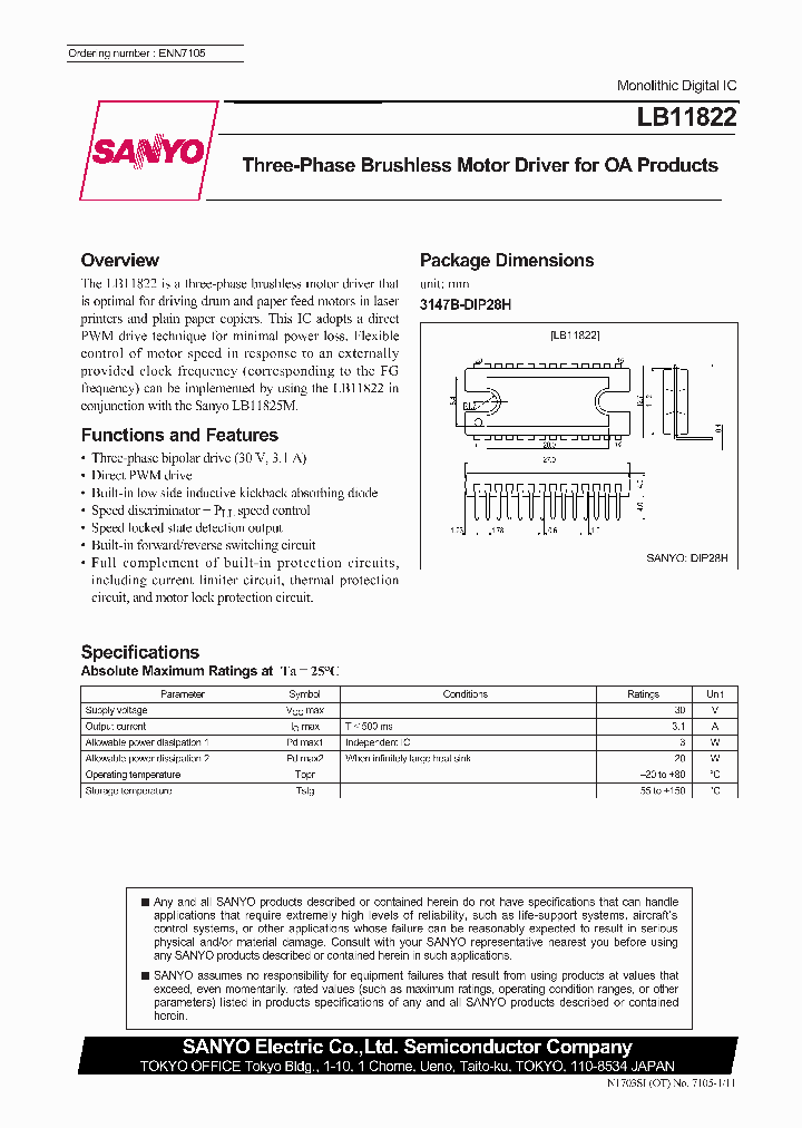 LB11822_502179.PDF Datasheet