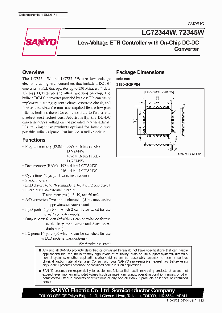 LC72345W_503952.PDF Datasheet