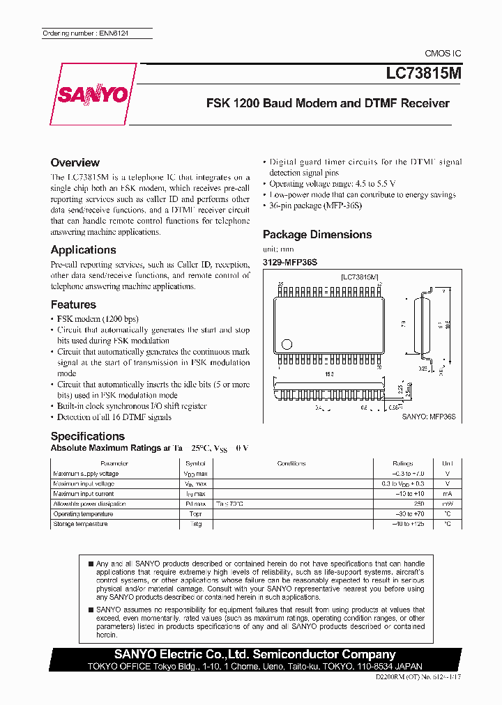 LC73815M_519071.PDF Datasheet