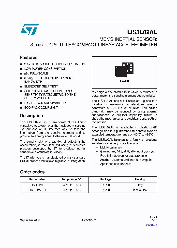 LIS3L02AL_490681.PDF Datasheet