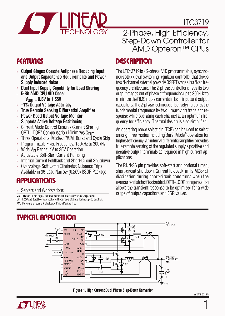 LTC3719_493426.PDF Datasheet