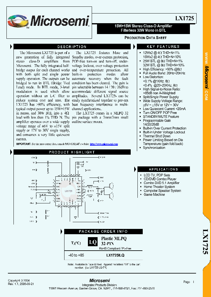 LX1725_494958.PDF Datasheet