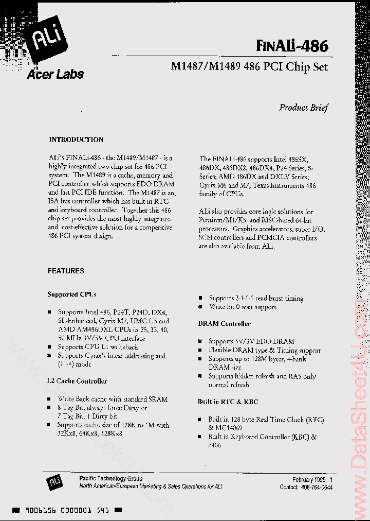 M1489_532245.PDF Datasheet