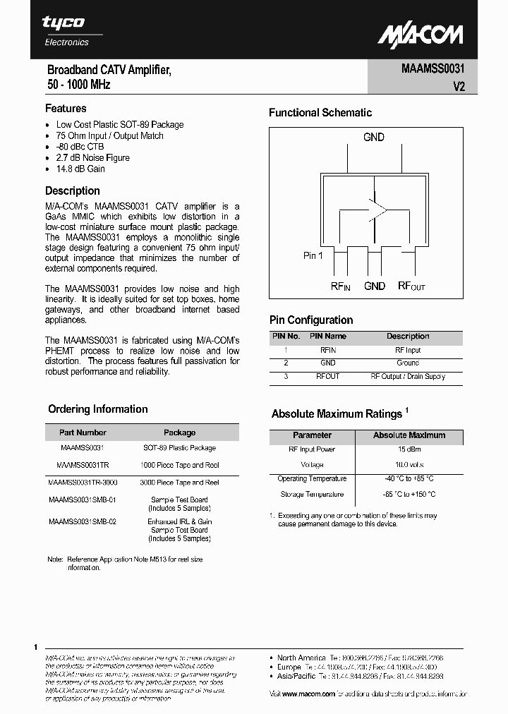 MAAMSS0031_551297.PDF Datasheet