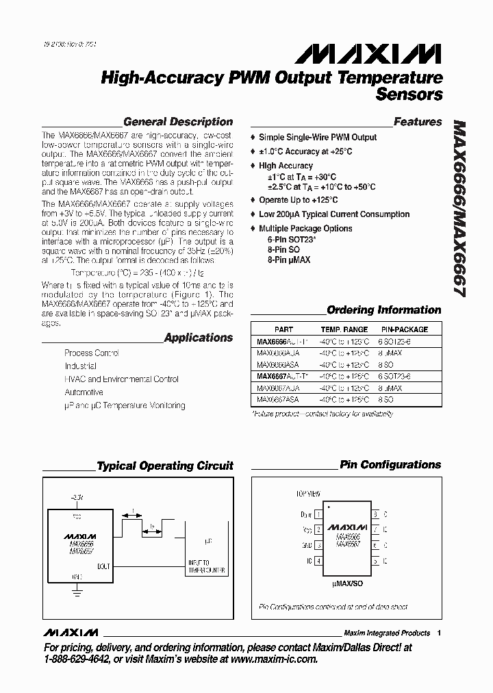 MAX6666_492955.PDF Datasheet