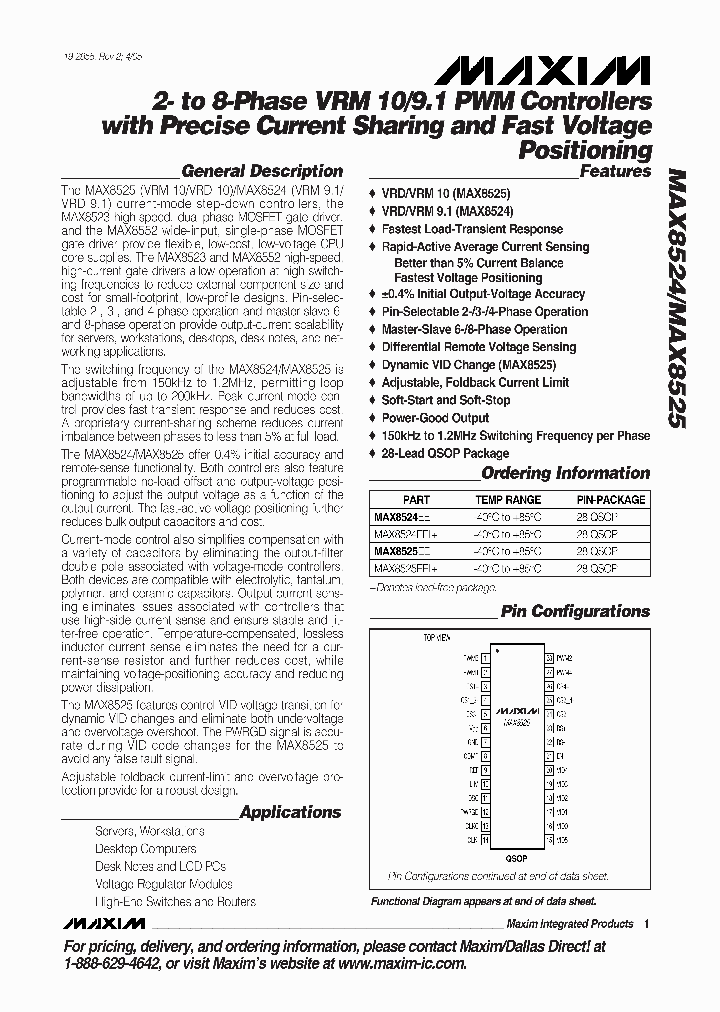 MAX8524_487153.PDF Datasheet
