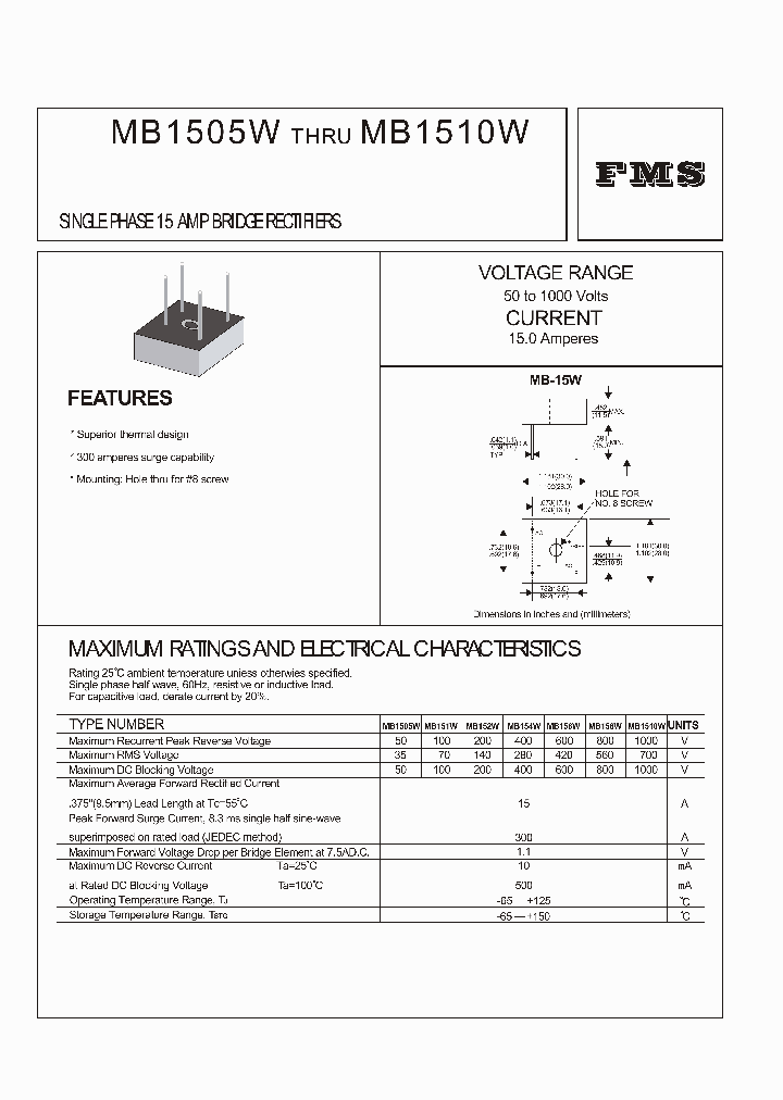 MB156W_533516.PDF Datasheet