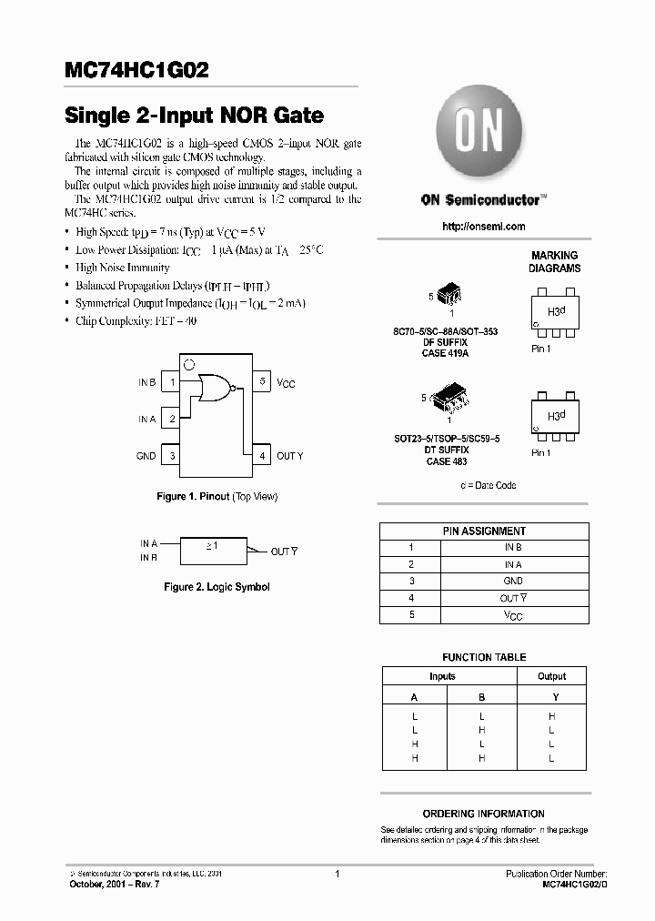 MC74HC1G02_538724.PDF Datasheet