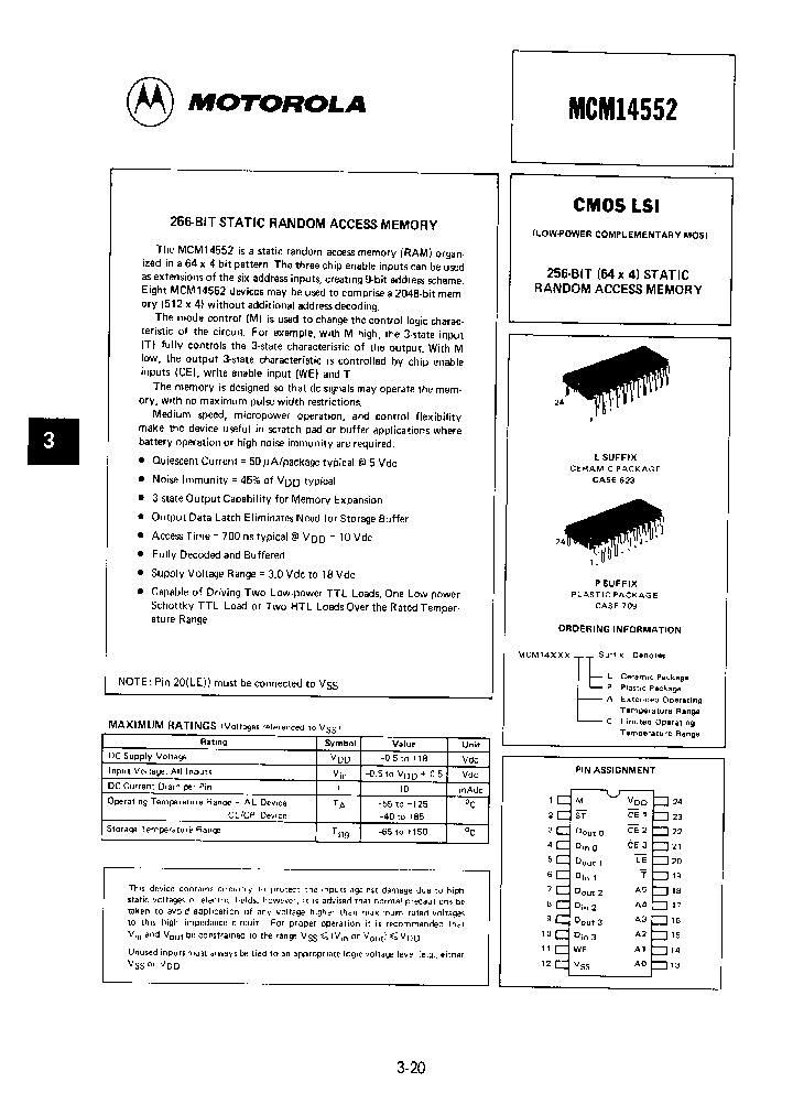 MCM14552_504091.PDF Datasheet