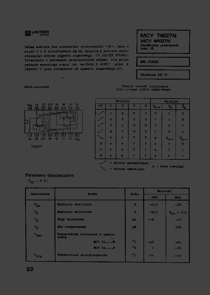 MCY74027N_506934.PDF Datasheet