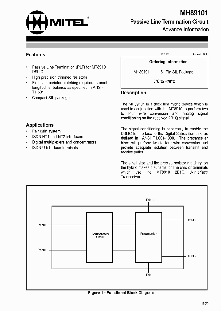 MH89101_536993.PDF Datasheet