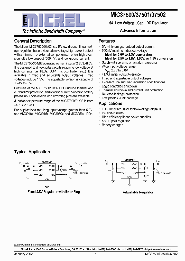 MIC37501_496050.PDF Datasheet