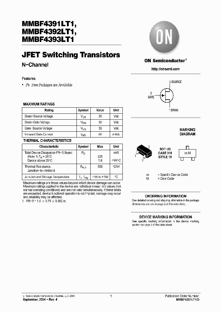 MMBF4391LT1_522733.PDF Datasheet