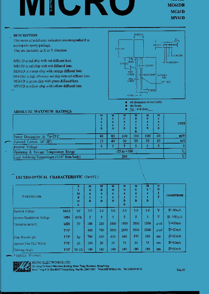 MR61D_496477.PDF Datasheet