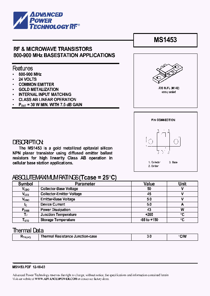 MS1453_528477.PDF Datasheet