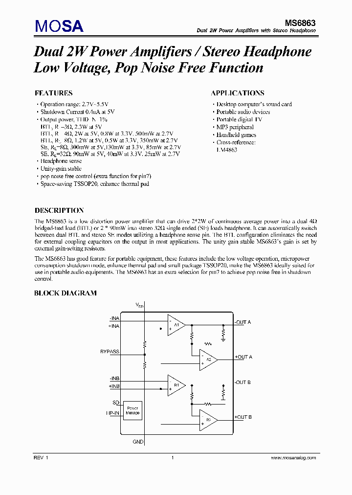 MS6863TGTR_528026.PDF Datasheet