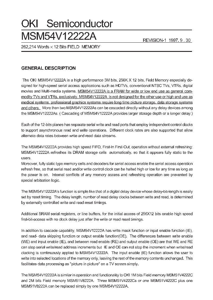 MSM54V12222A_520621.PDF Datasheet