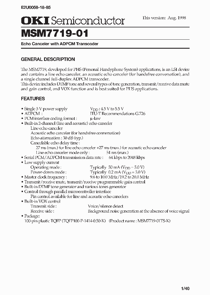 MSM7719-01_544474.PDF Datasheet