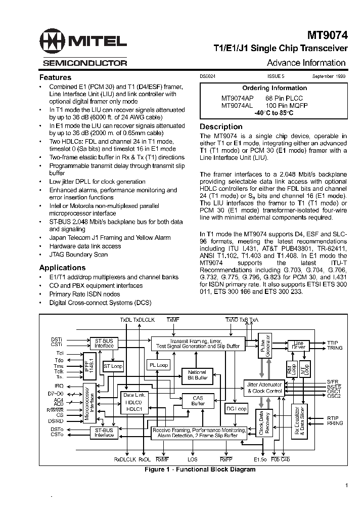 MT9074AP_510797.PDF Datasheet