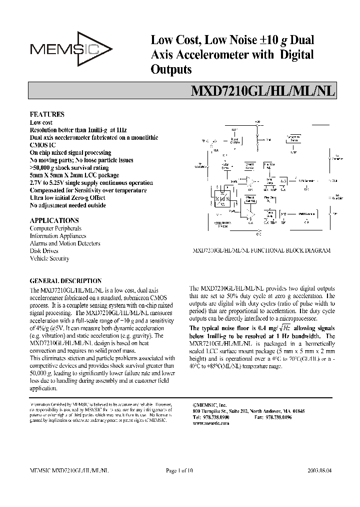 MXD7210HL_498844.PDF Datasheet