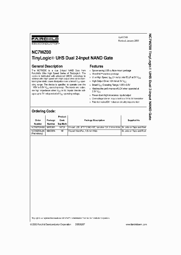 NC7WZ00K8X_534777.PDF Datasheet