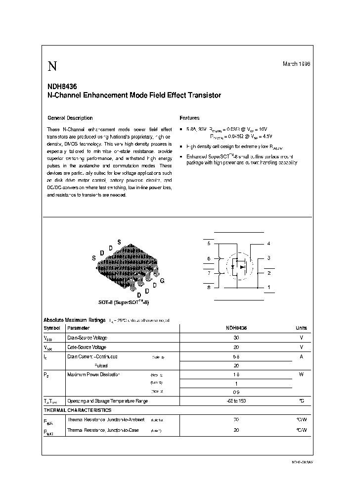 NDH8436_502385.PDF Datasheet