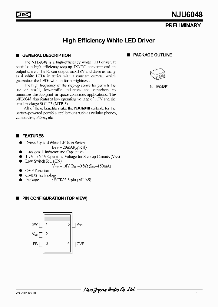 NJU6048_526485.PDF Datasheet
